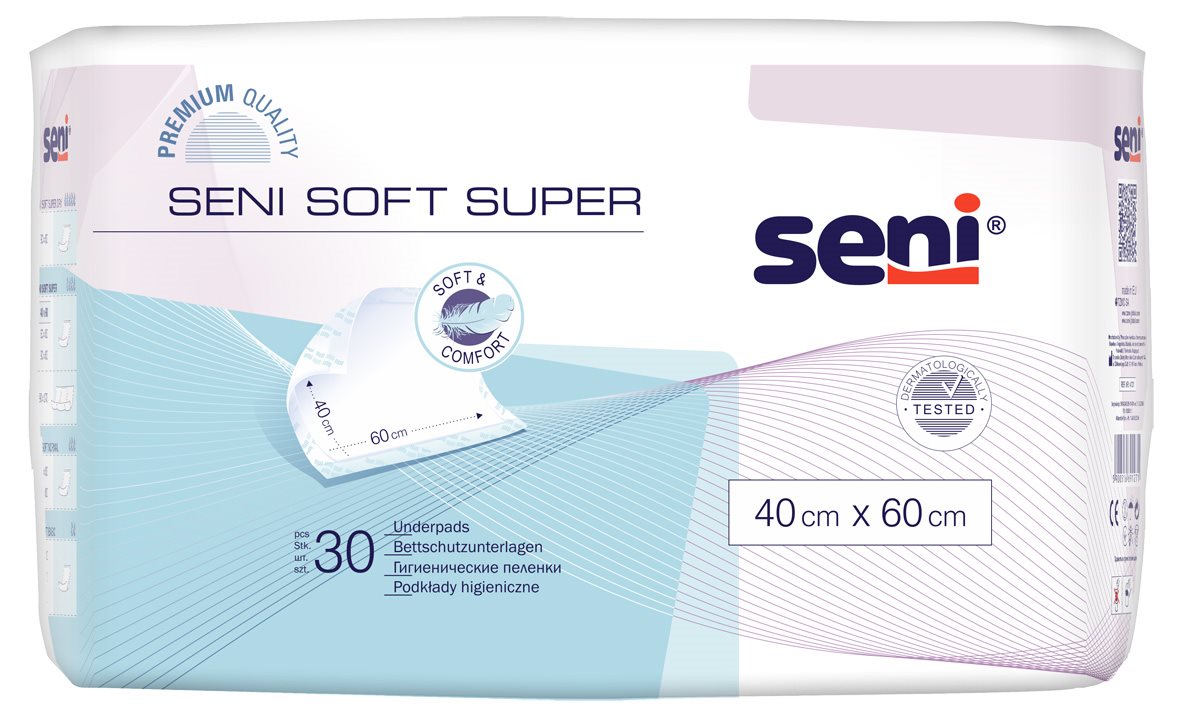 SENI Soft Super Bettschutz 40x60cm