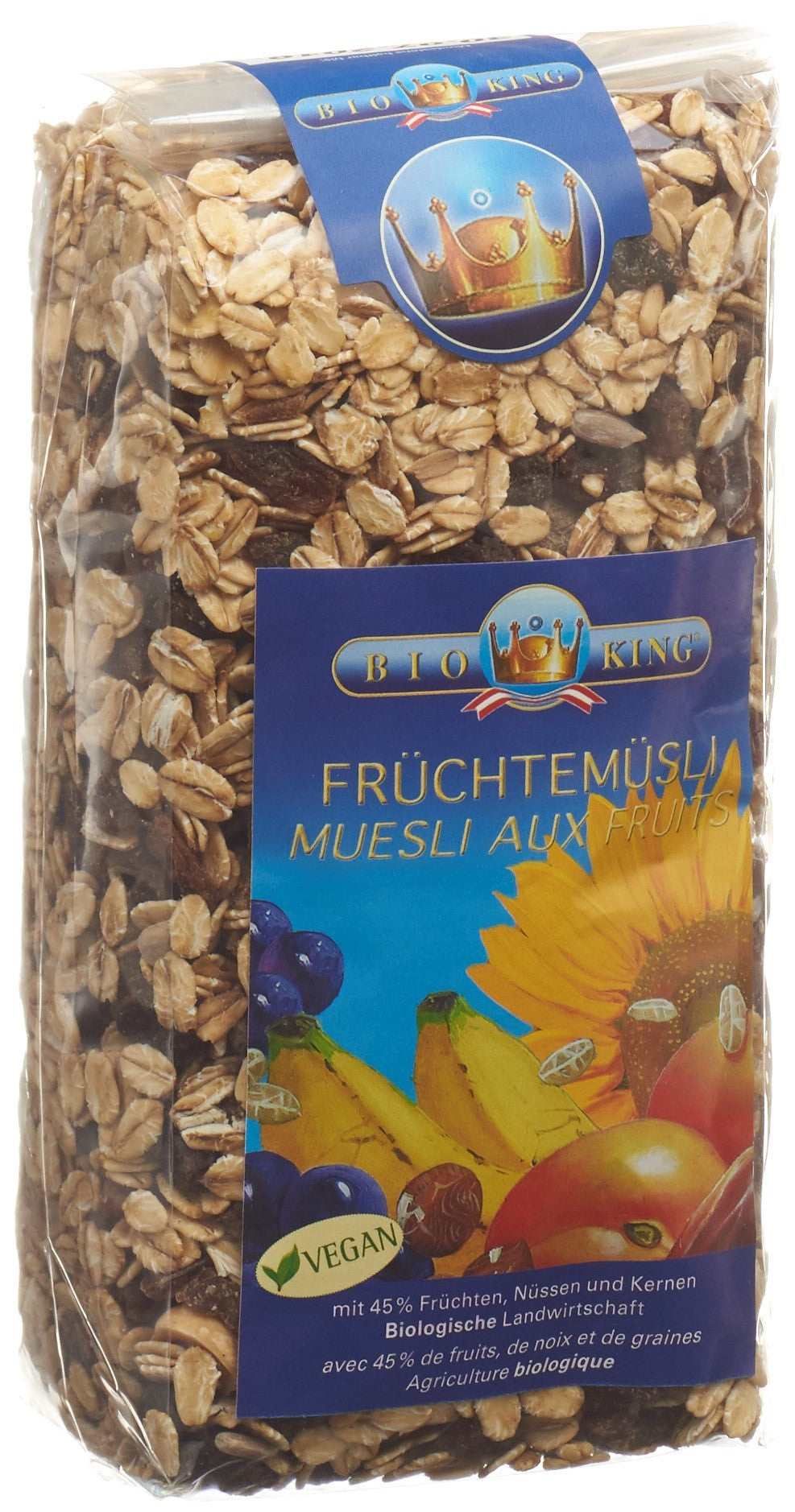 BIOKING Früchtemüesli