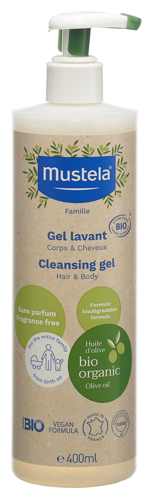 MUSTELA BIO Waschgel Haare Körper (neu)