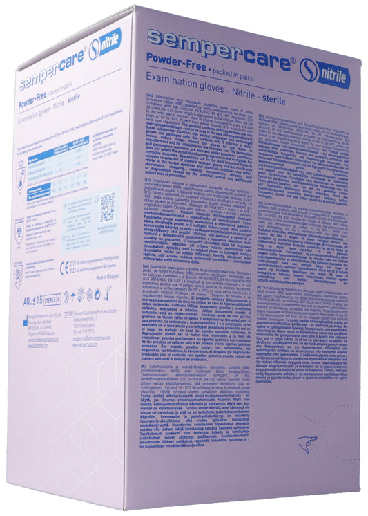 SEMPERCARE Nitrile S steril ungepudert