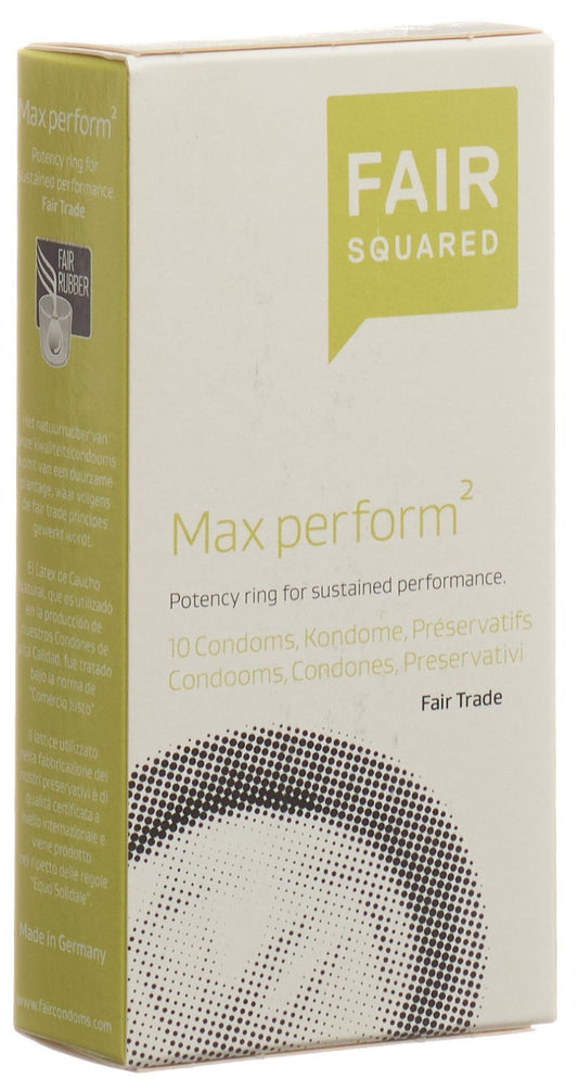 FAIRSQUARED Kondom Max Perform vegan