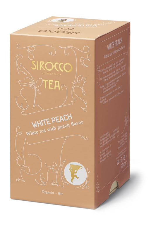 SIROCCO Teebeutel White Peach