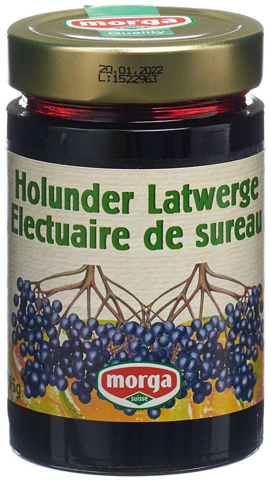 MORGA Konfitüre Holunder Latwerge