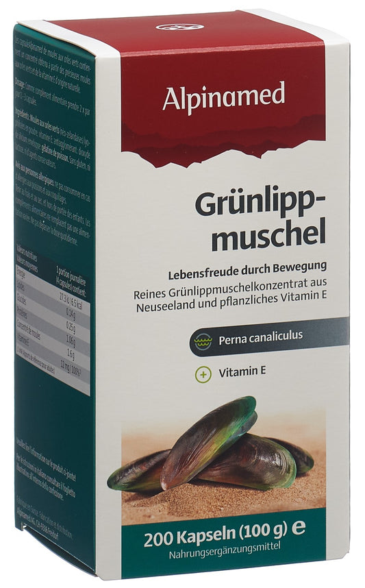 ALPINAMED Grünlippmuschel Kaps 400 mg