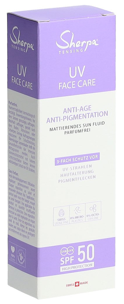 SHERPA TENSING Sun Fluid Anti-Aging SPF50
