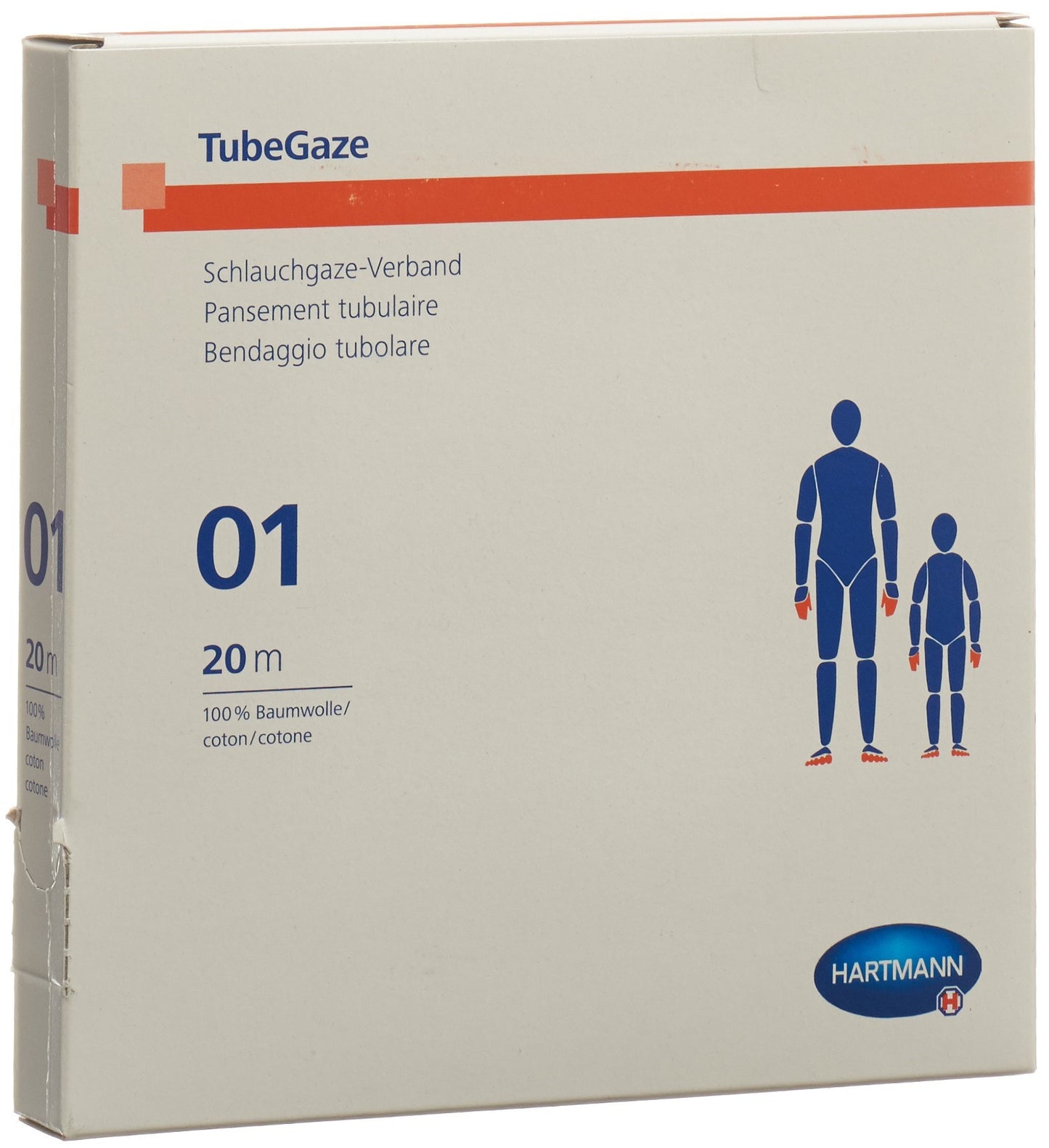 TUBEGAZE Schlauchgaze 20m Nr01