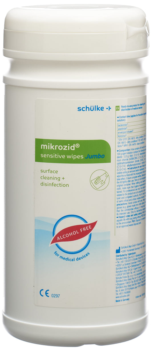 MIKROZID Sensitive wipes Jumbo (n)