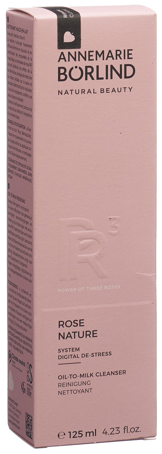 BÖRLIND ROSE NATURE Oil to Milk Cleanser
