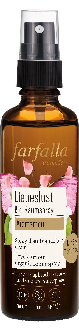 FARFALLA Bio-Raumspray Aromamour Liebeslust