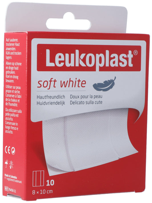 LEUKOPLAST soft white 8x10cm