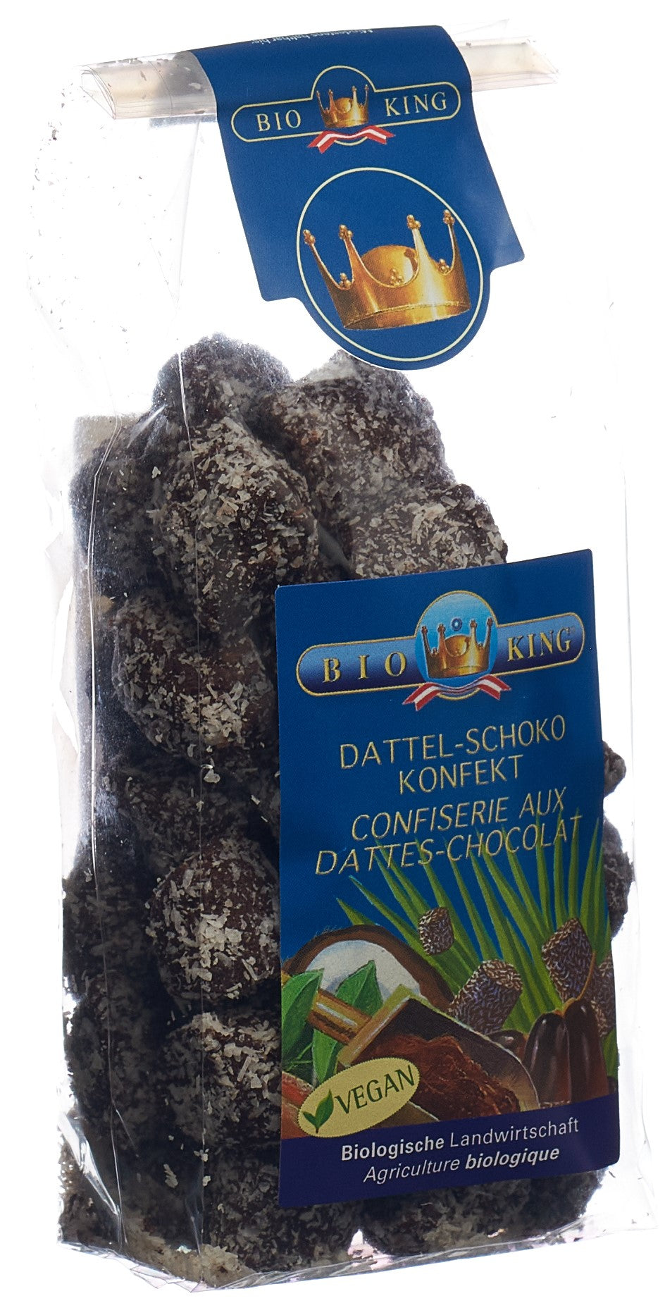 BIOKING Konfekt Dattel-Schoko bio