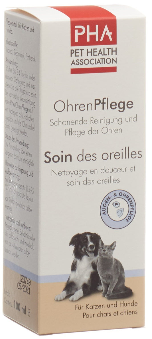 PHA OhrenPflege Tropfen f Hunde und Katzen