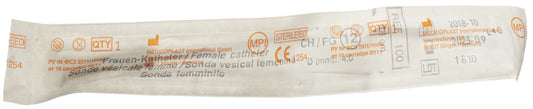 QUALIMED Frauenkatheter CH12 18cm PVC st