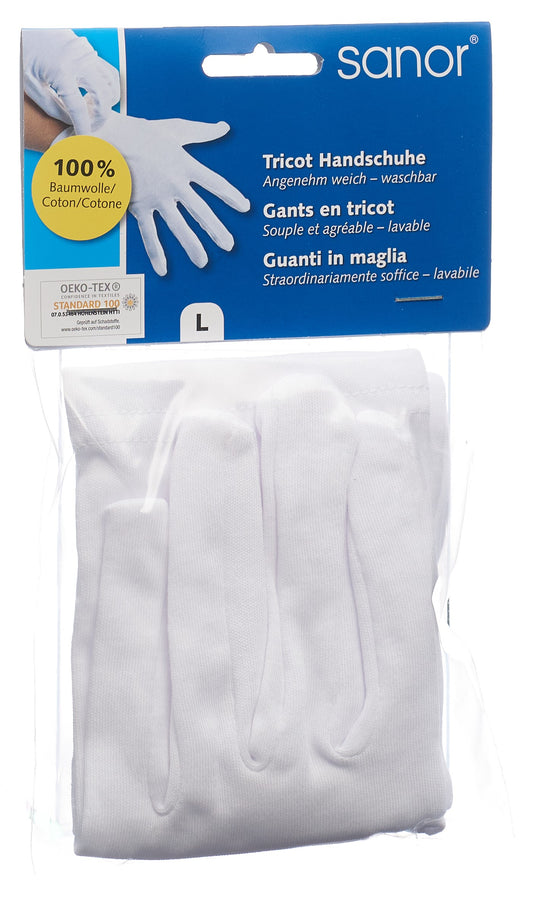 SANOR Tricot Handschuhe L