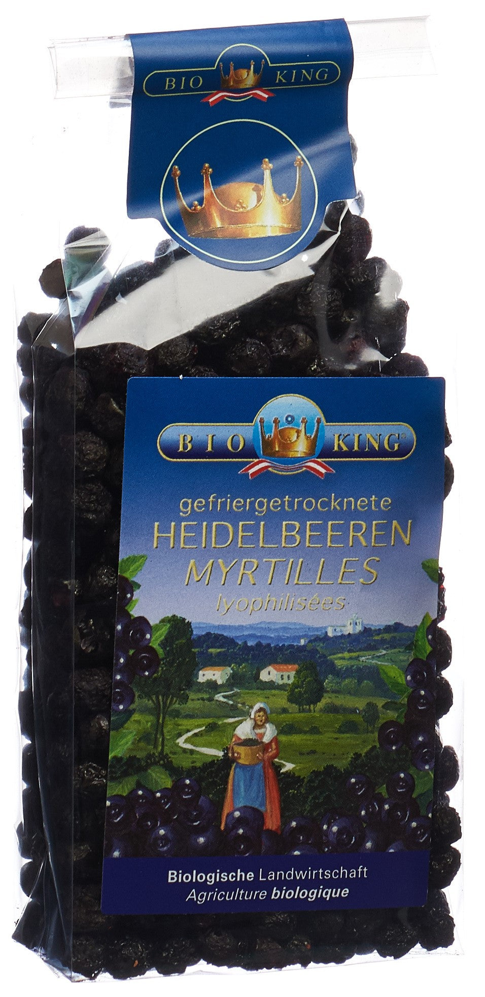 BIOKING Heidelbeeren gefriergetrocknet