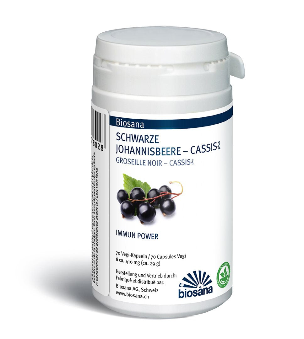 BIOSANA Schwarze Johannisbeere plus Kaps