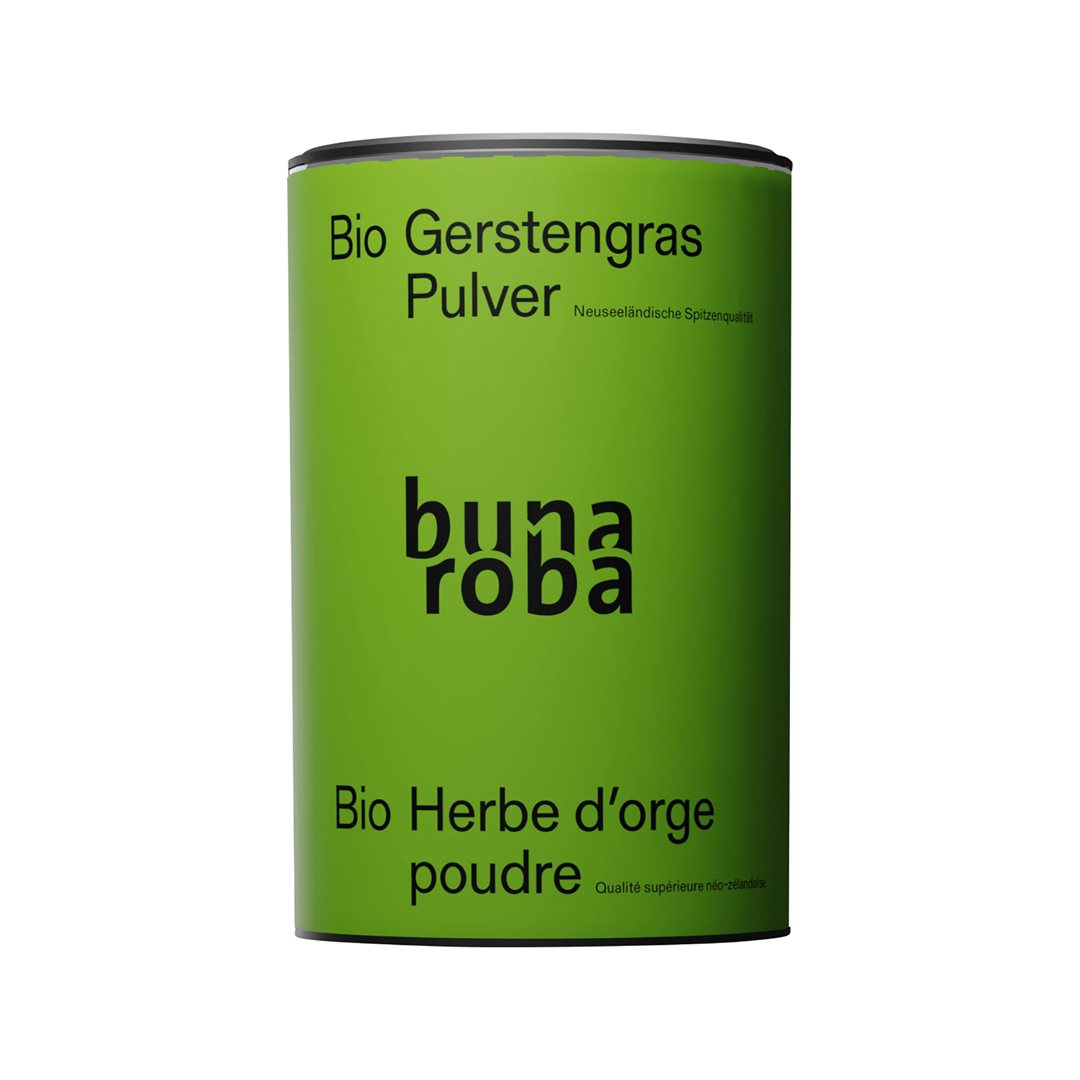 BUNAROBA Gerstengras Pulver