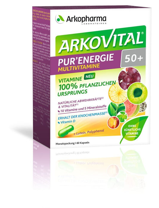 ARKOVITAL Pur'Energie 50+ Kaps Vit+Min