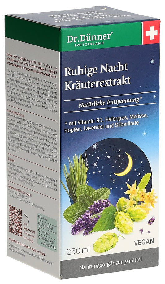 DÜNNER Ruhige Nacht Kräuterexrakt