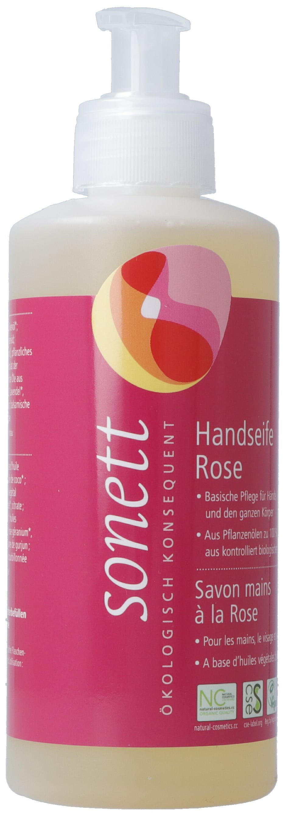 SONETT Handseife Rose