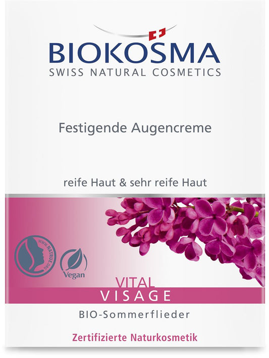 BIOKOSMA VITAL Visage Festigende Augencr