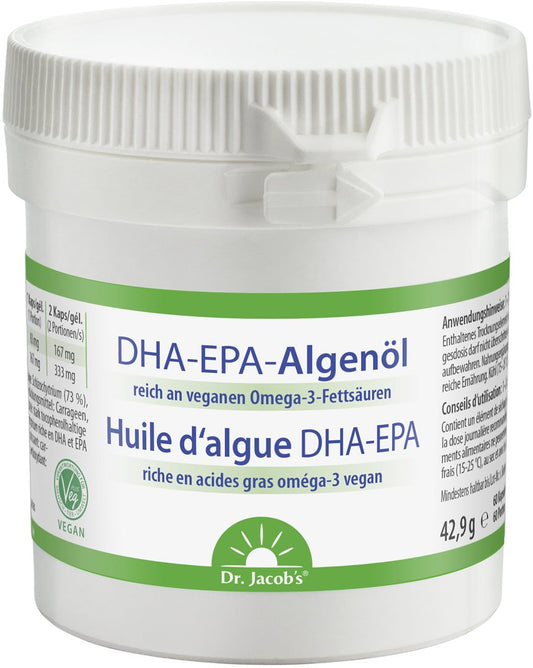 DR. JACOB'S DHA-EPA-Algenöl Kaps