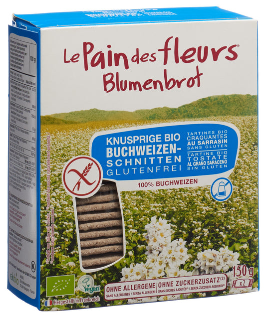 BLUMENBROT Knusprige Schnitten Buchweiz o Z