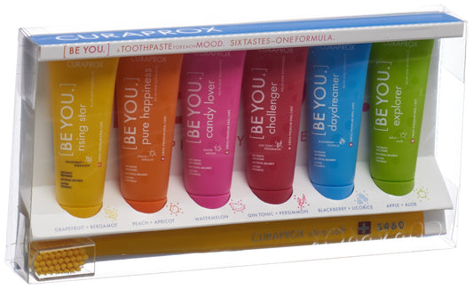 CURAPROX Be you Six-taste-pack 10ml
