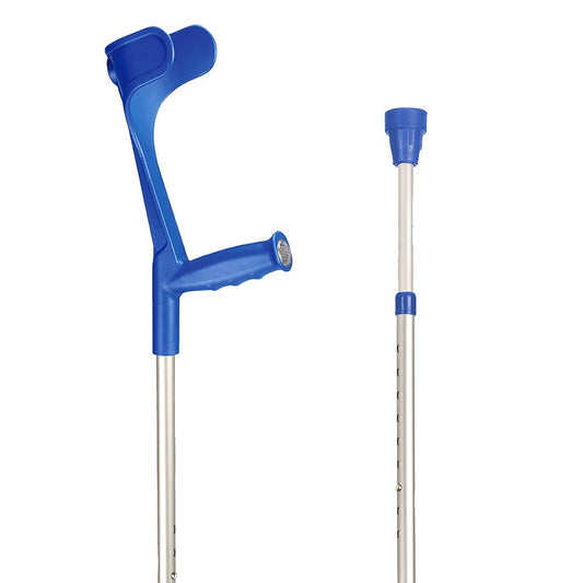 SAHAG Krücken Ergo Soft 76-96cm alu bl