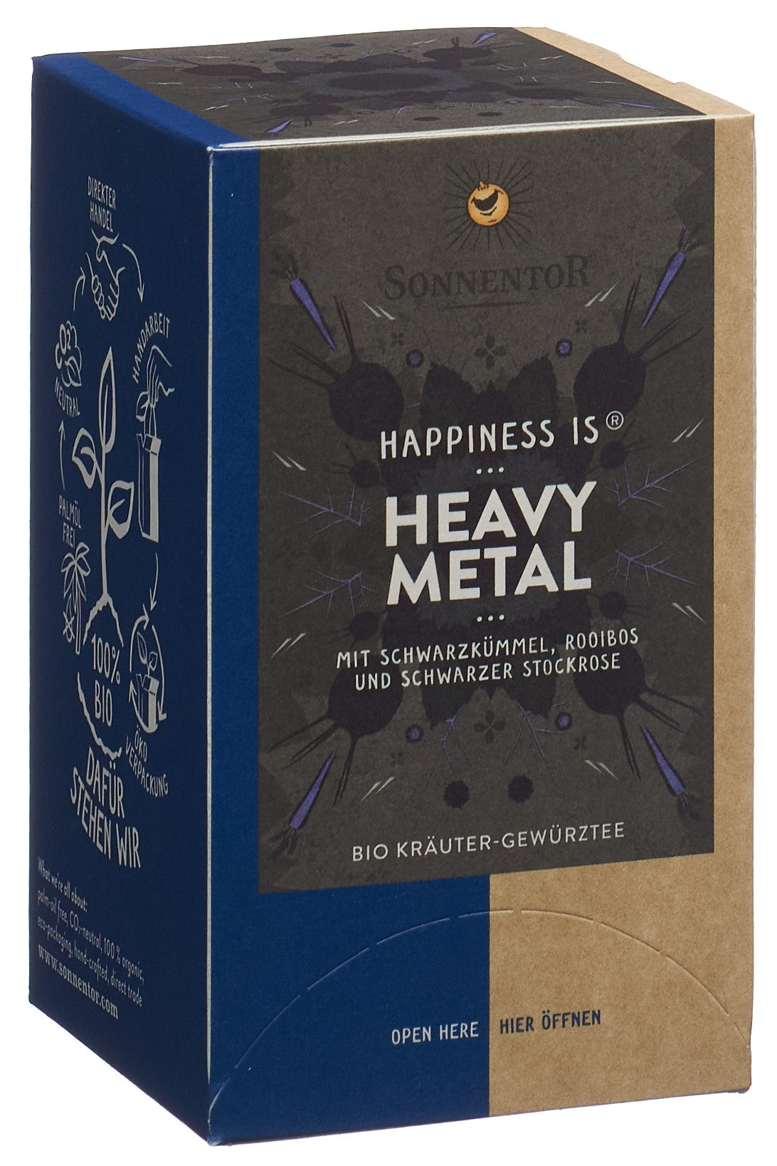 SONNENTOR Happiness is Heavy Metal Tee BIO