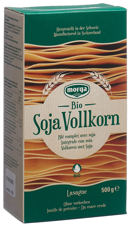 MORGA Soja Vollkorn Lasagne Bio