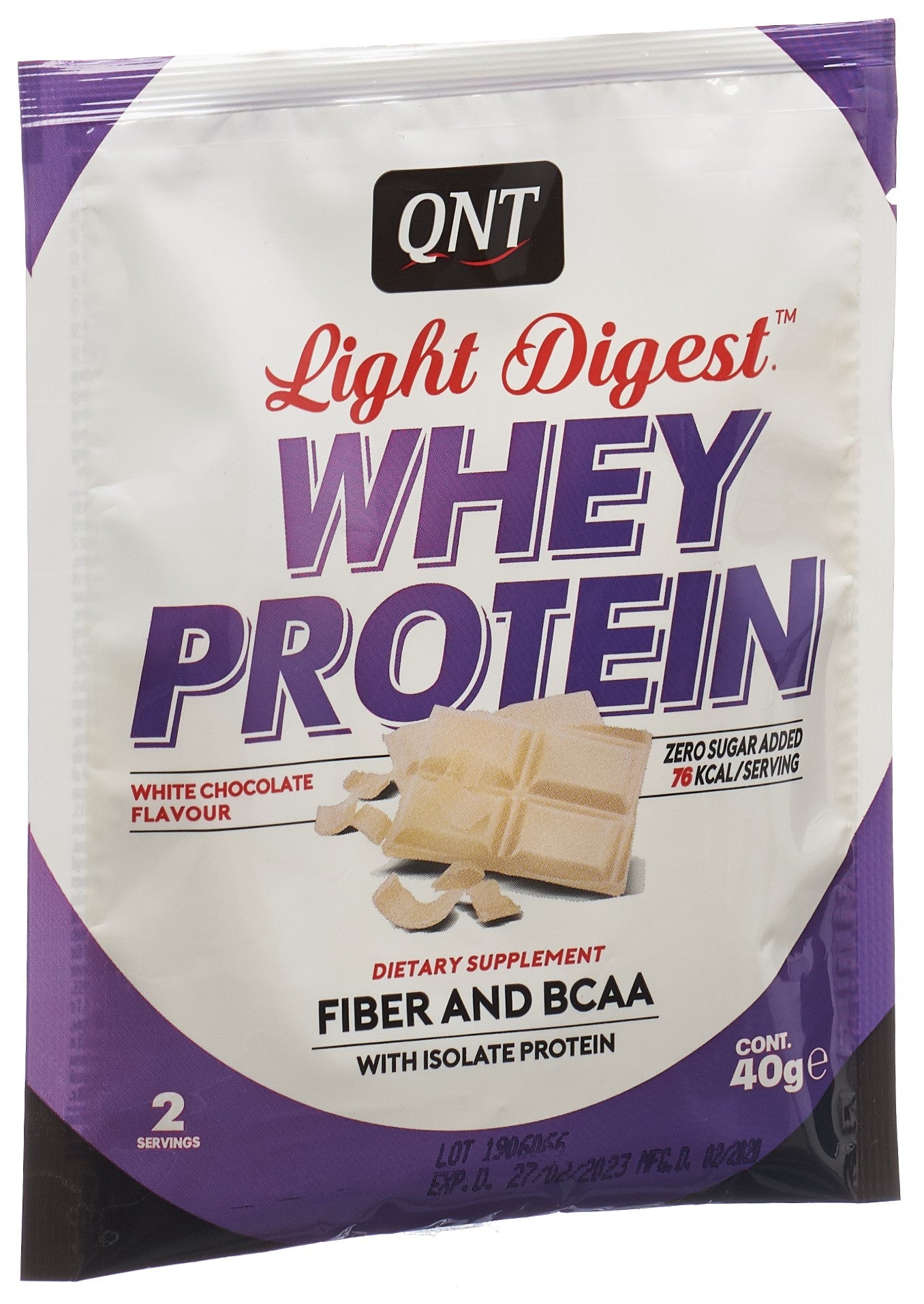 QNT Light Digest Whey Protein White Choco