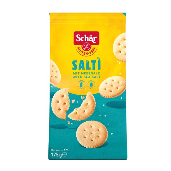 SCHÄR Salti Salzgebäck glutenfrei