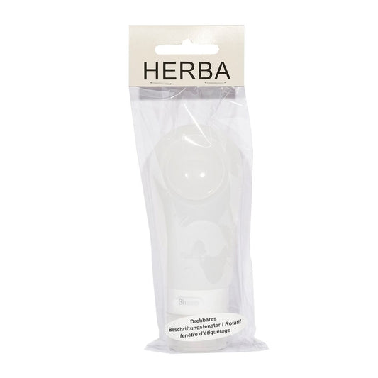HERBA Silikon Reiseflasche 89ml transparent