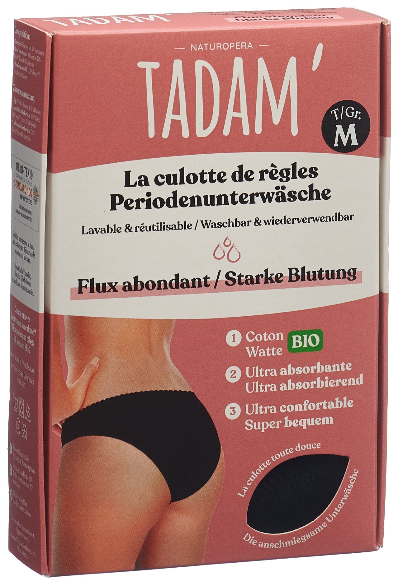 TADAM Periodenunterwäsche starke Blut M
