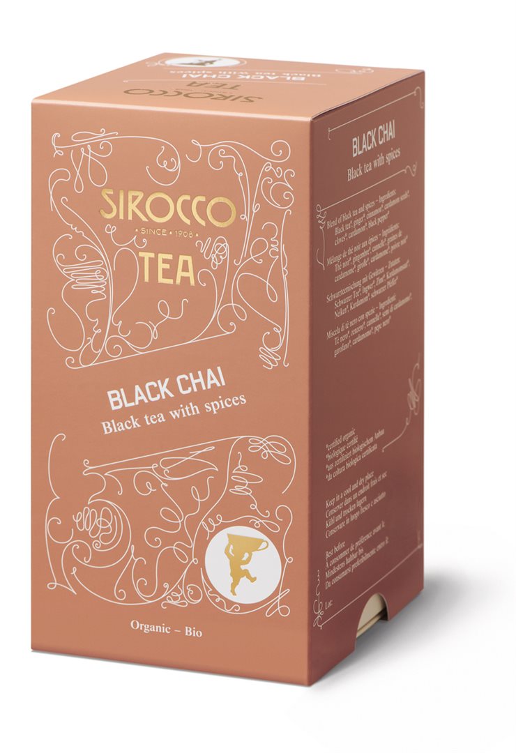 SIROCCO Teebeutel Black Chai
