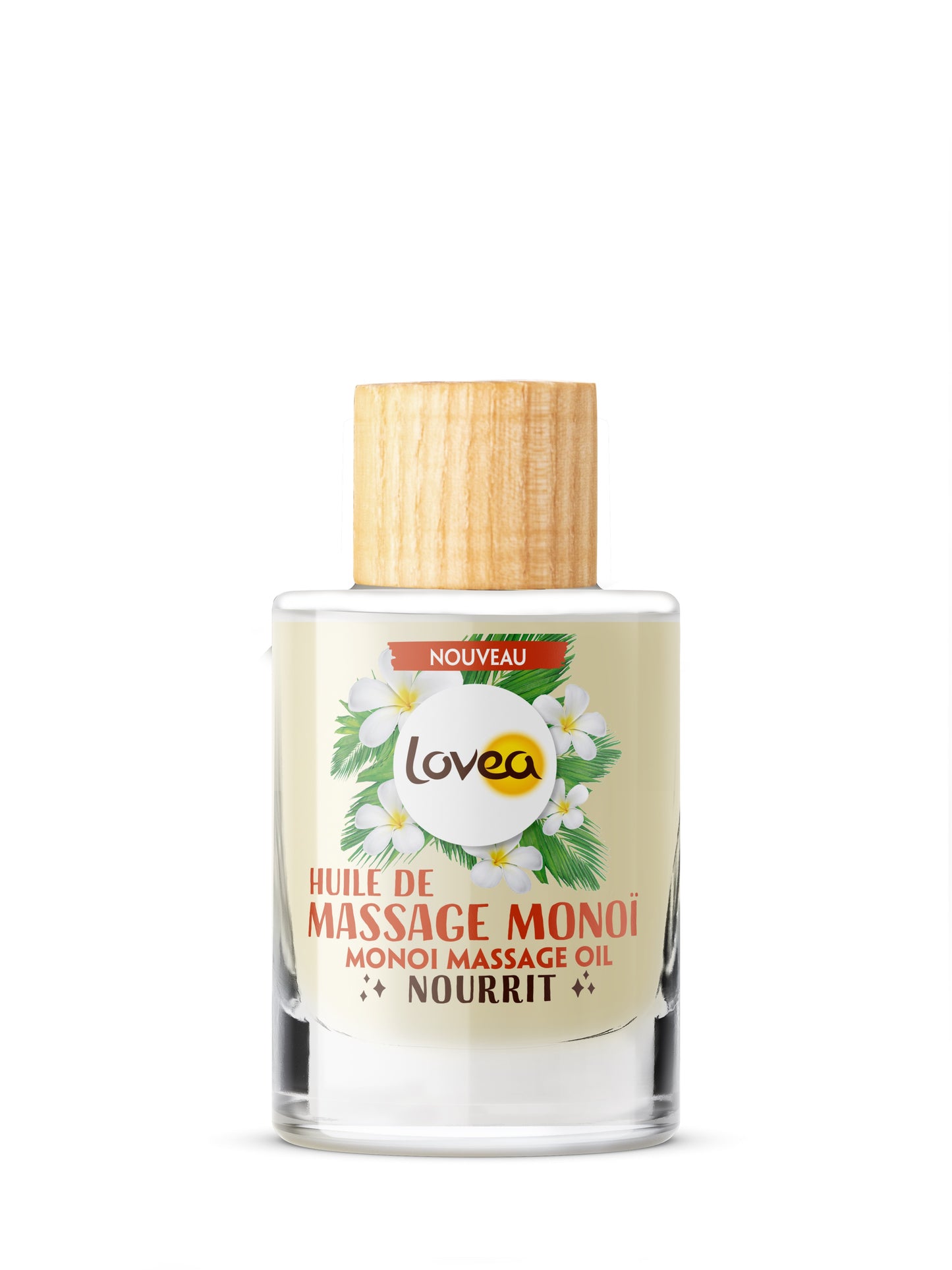 LOVEA Massageöl Monoi nährt