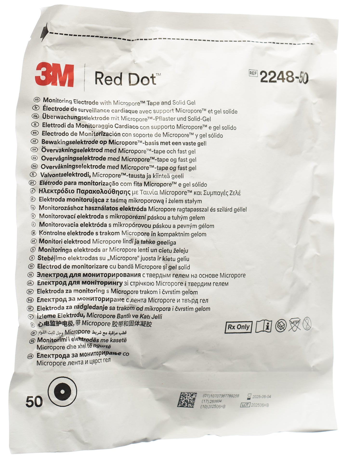 3M RED DOT EKG Elekt Päd rund (neu)