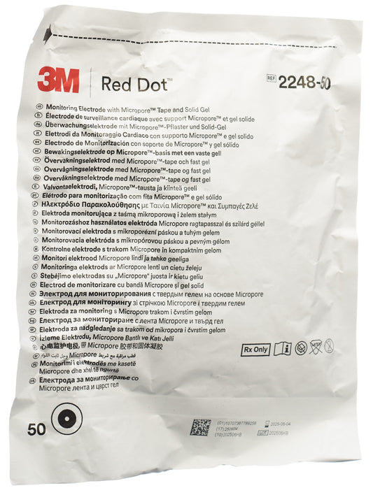 3M RED DOT EKG Elekt Päd rund (neu)