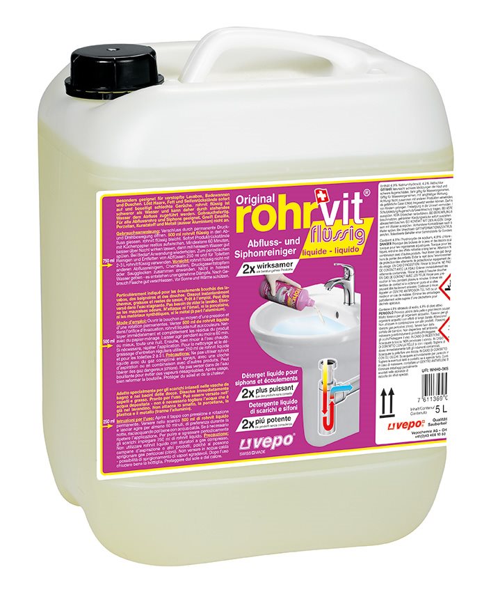 ROHRVIT Ablaufreiniger liq gebrauchsfertig