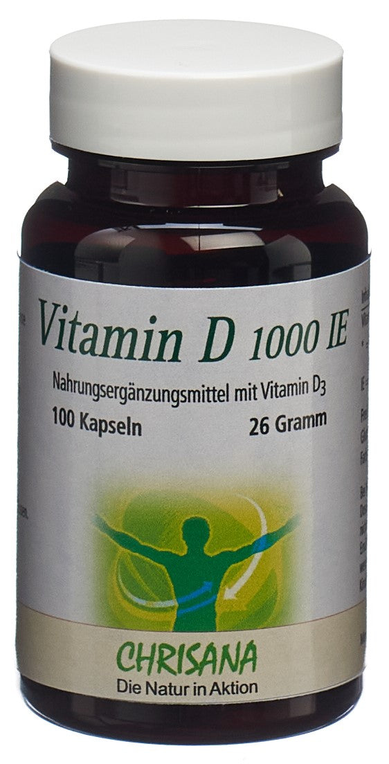 CHRISANA Vitamin D3 Kaps 1000 IE