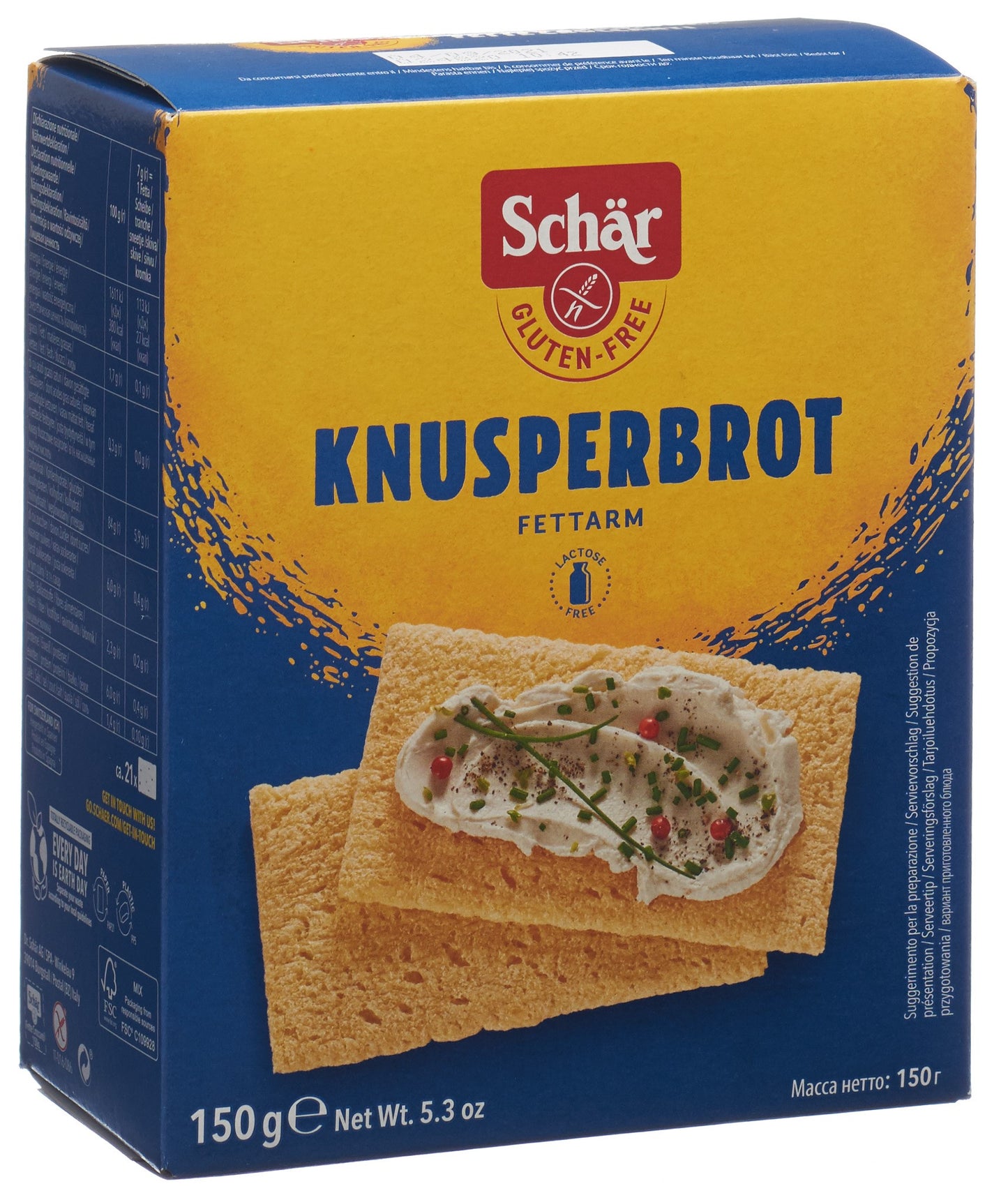 SCHÄR Knusperbrot glutenfrei