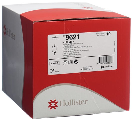 HOLLISTER Urin-Beinbeut 500ml Abl 10cm ster