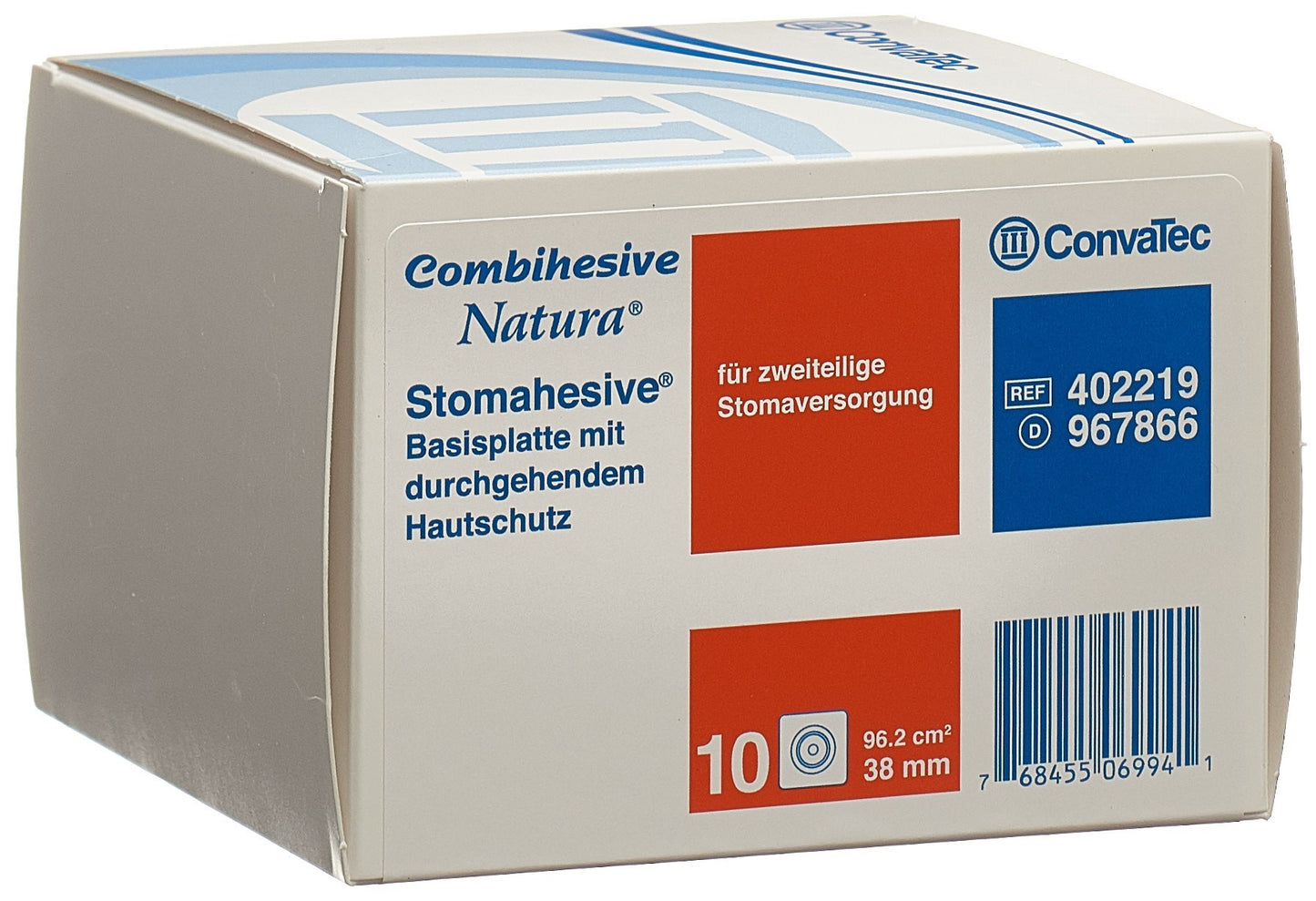 NATURA Duoflex Basisplatt 38mm 10x10cm