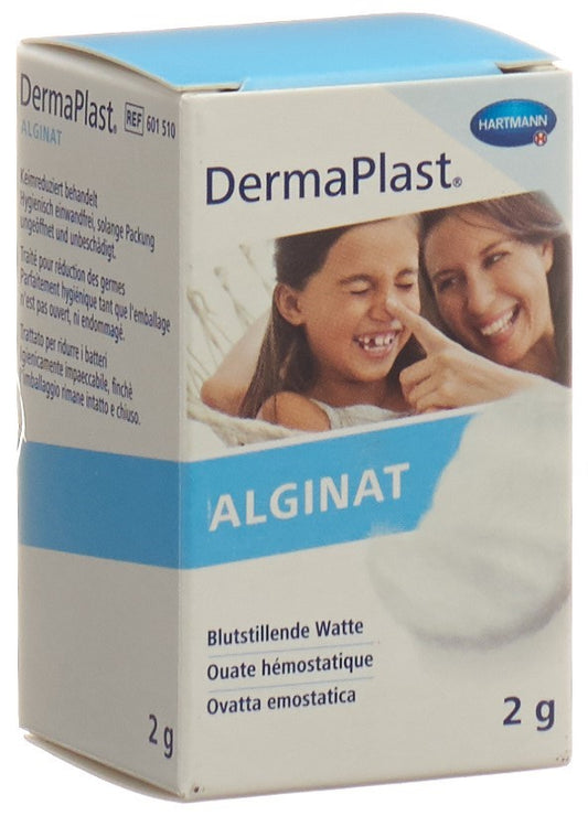 DERMAPLAST ALGINAT Blutstillende Watte