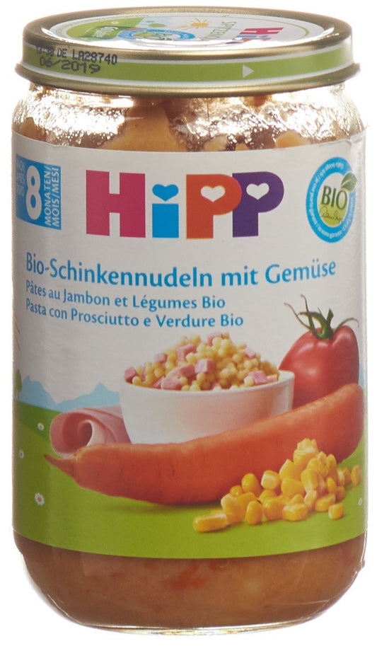 HIPP Bio-Schinkennudeln m Gemüse 8M
