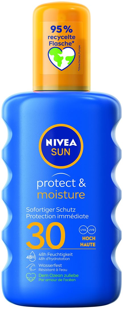 NIVEA Sun Protect&Moisture Sonnenspr LSF30