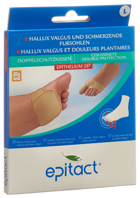 EPITACT Fusskissen Doppelschutz L > 27cm