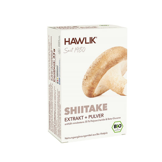 HAWLIK Shiitake Extrakt + Pulver Kaps