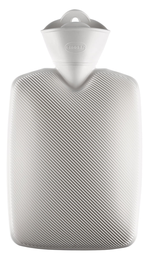 EMOSAN Wärmflasche Halblamelle weiss